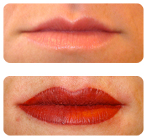 Permanent lip liner